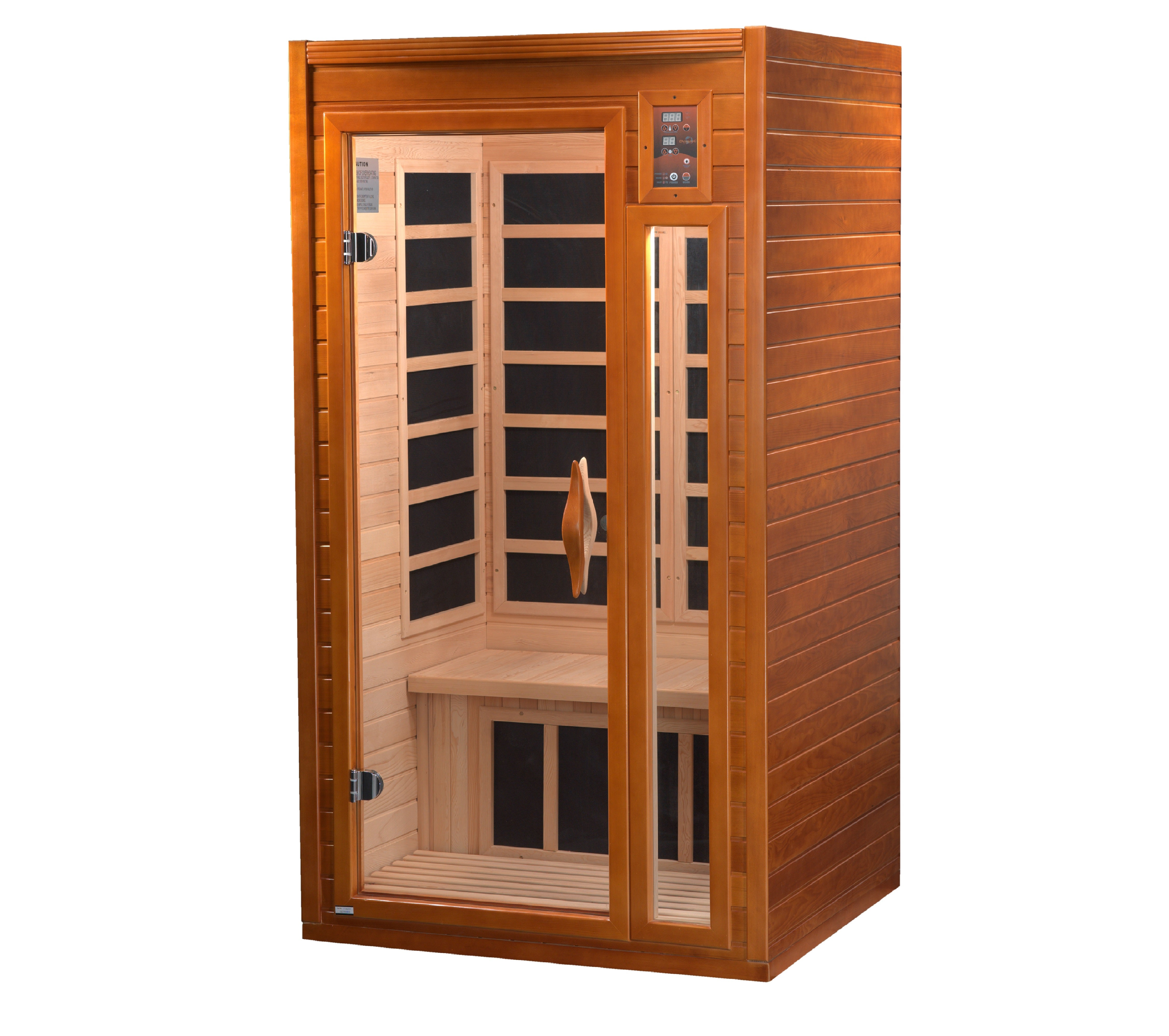 Golden Designs Dynamic "Barcelona" 1-2 Person Low EMF Far IR Sauna (DYN-6106-01)