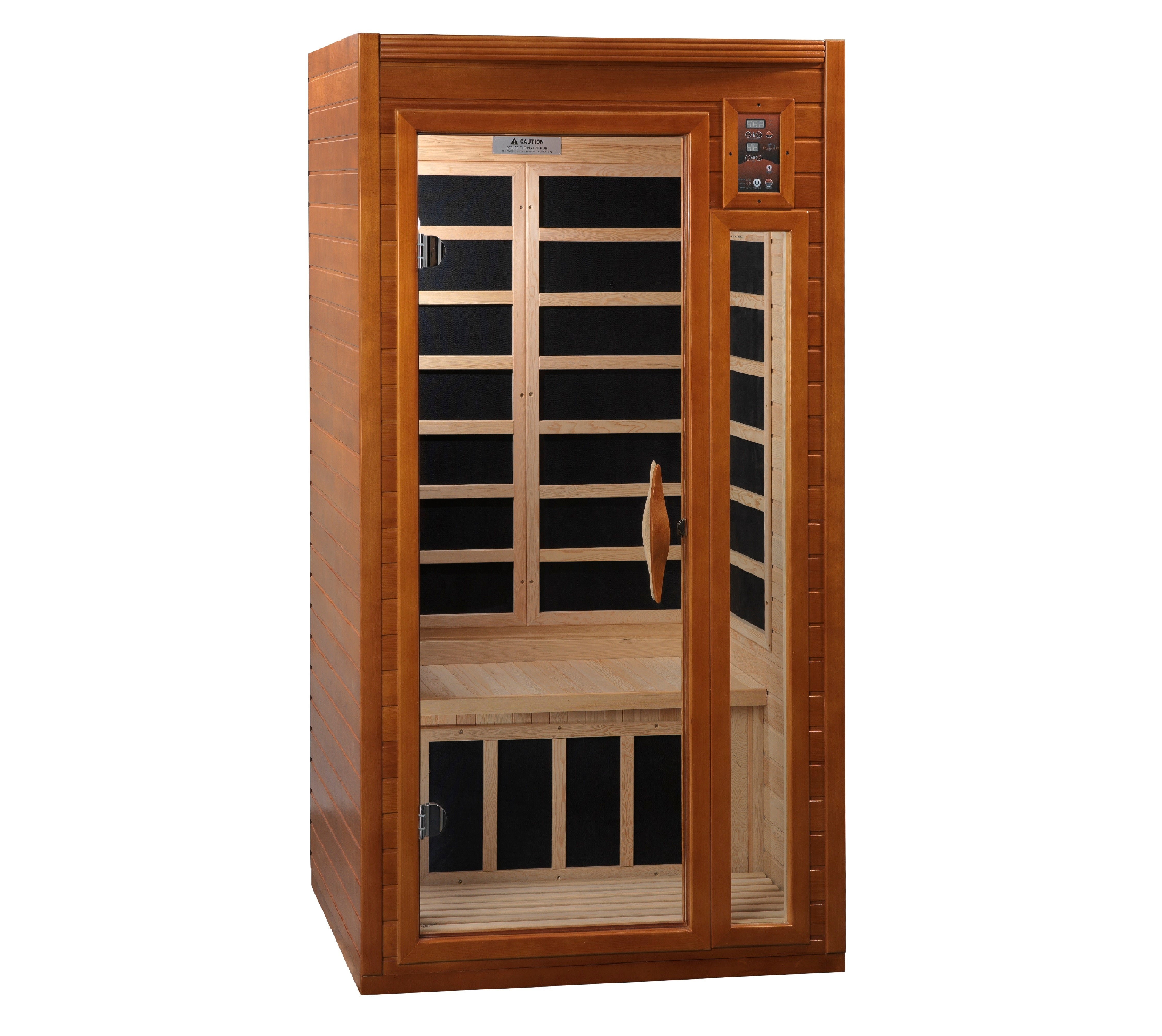 Golden Designs Dynamic "Barcelona" 1-2 Person Low EMF Far IR Sauna (DYN-6106-01)