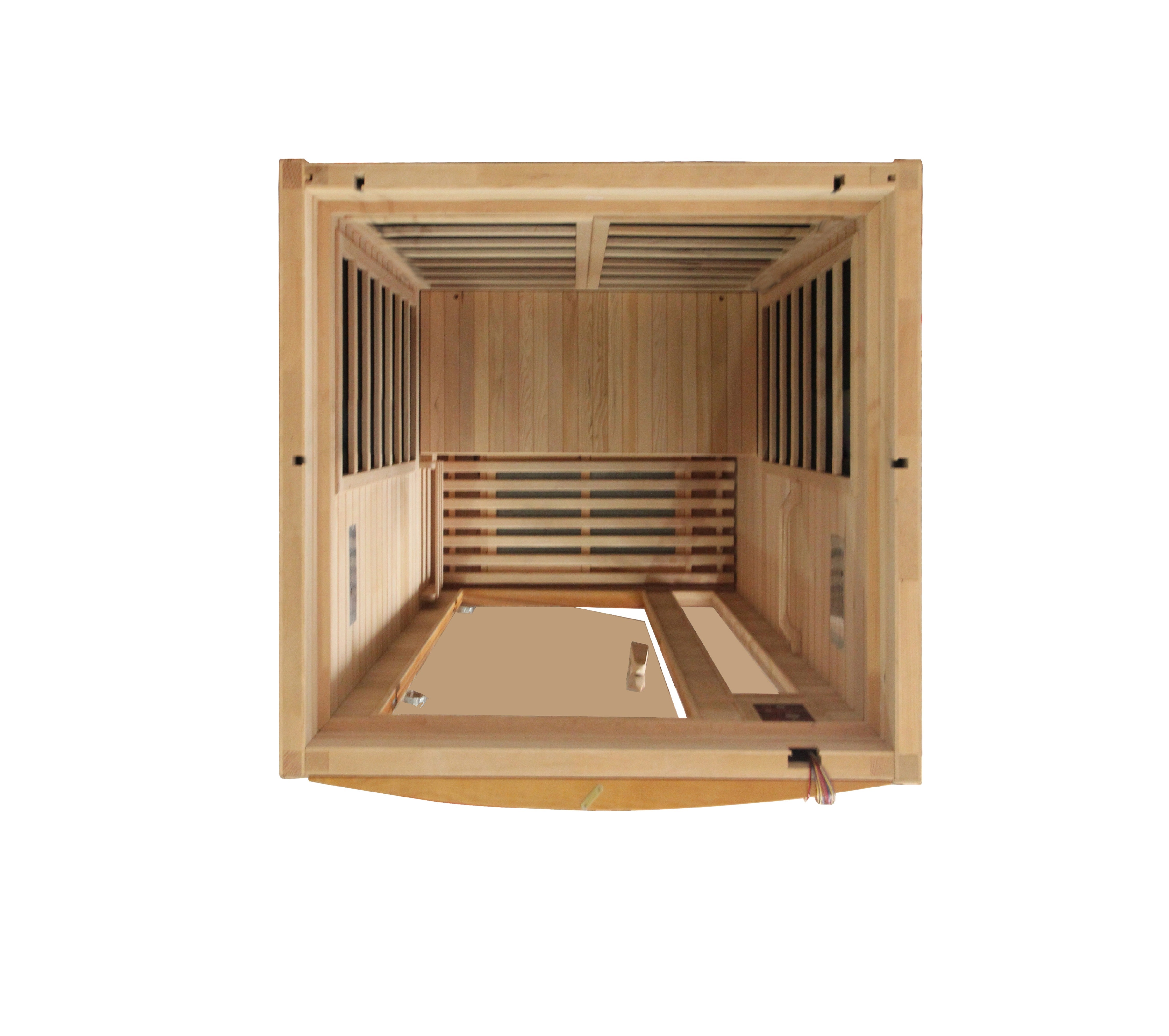 Golden Designs Dynamic "Barcelona" 1-2 Person Low EMF Far IR Sauna (DYN-6106-01)
