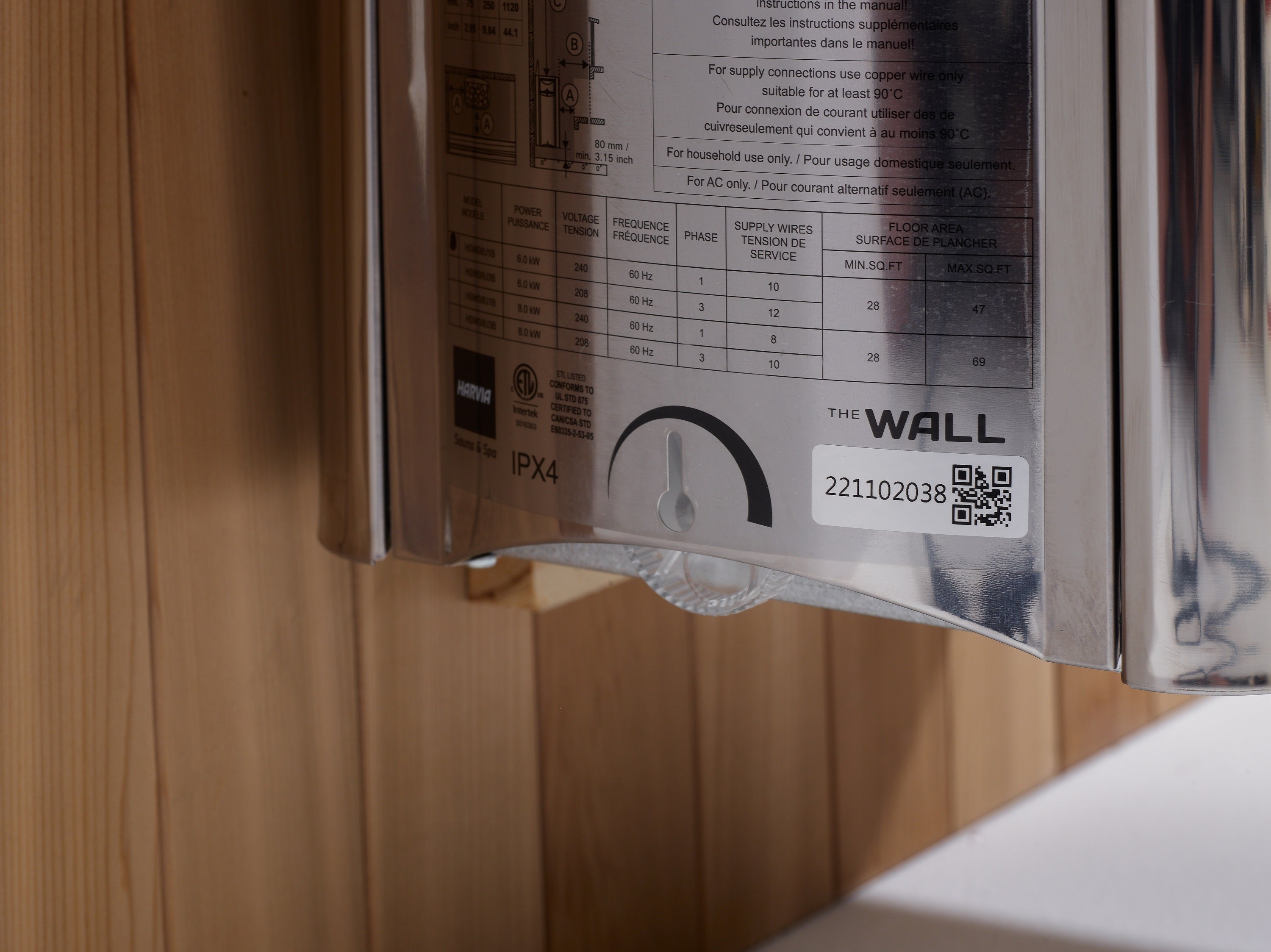 Golden Designs "Bergen" 6 Person Outdoor-Indoor Traditional Sauna (GDI-8206-01)