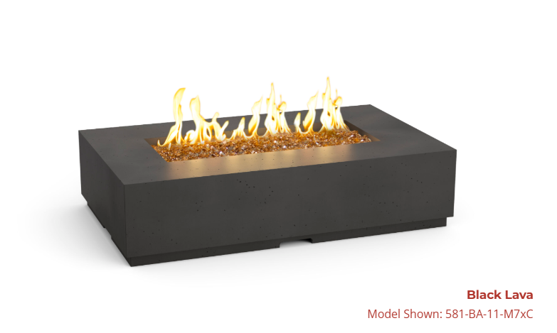 American Fyre Designs 60" Legend Fyre Table with Optional Fyrestarter Bluetooth Control