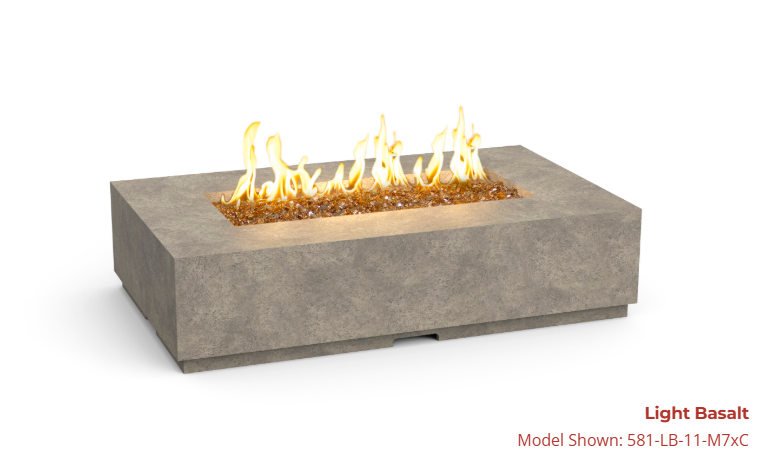American Fyre Designs 60" Legend Fyre Table with Optional Fyrestarter Bluetooth Control