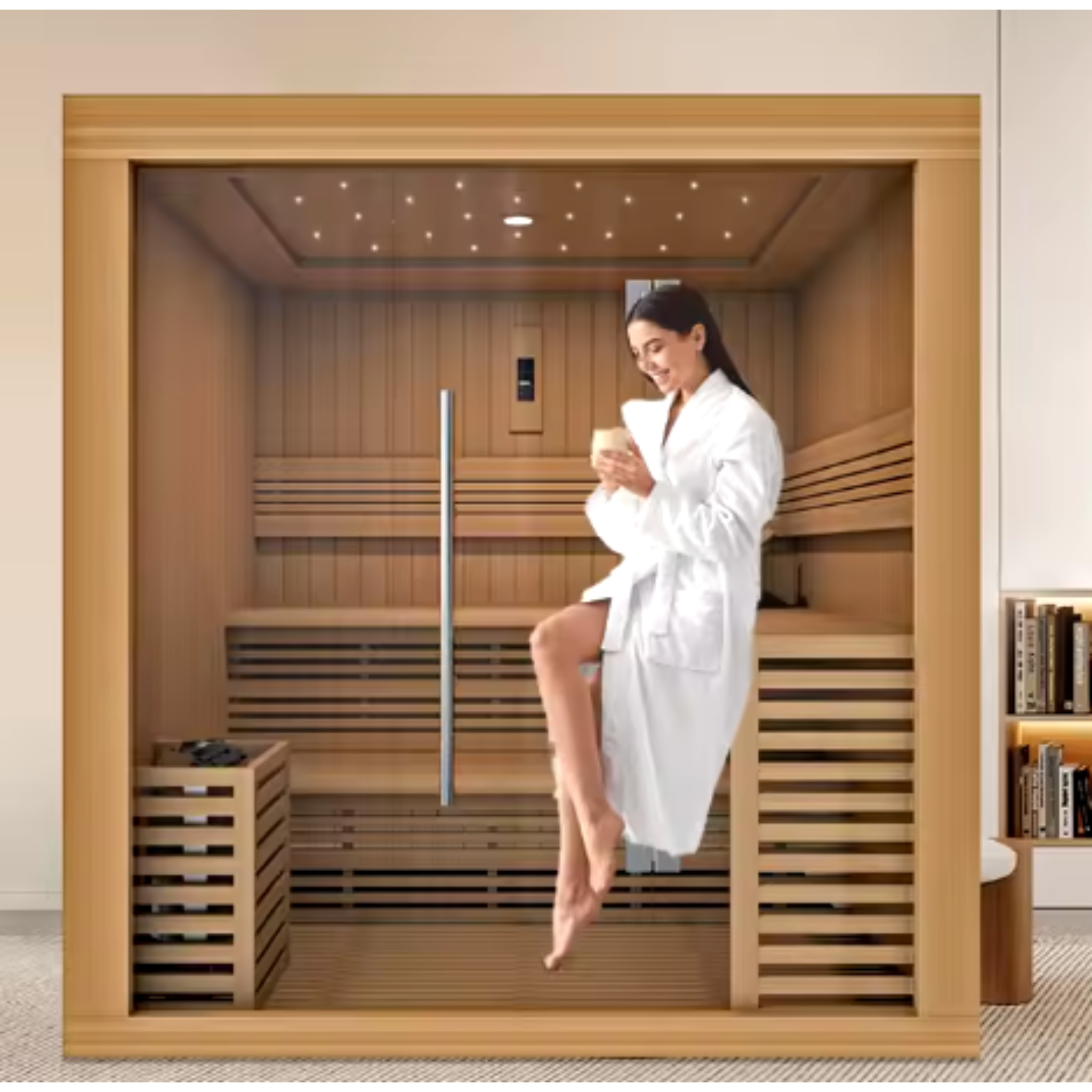NordicGlow CedarLux Sauna