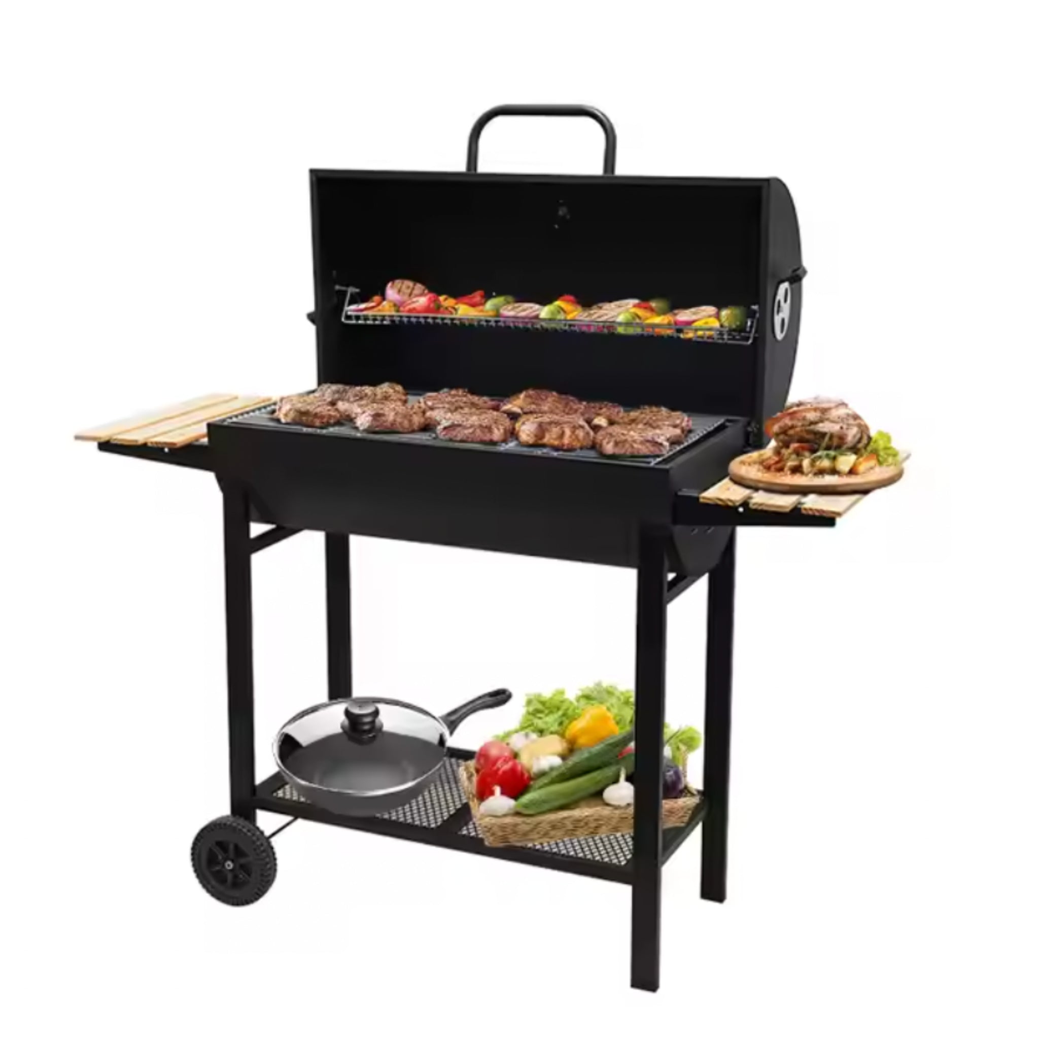 Oakridge Barrel Charcoal Grill