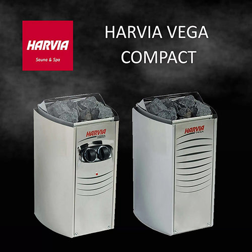 Harvia Vega Compact sauna heater with AC3000 stones