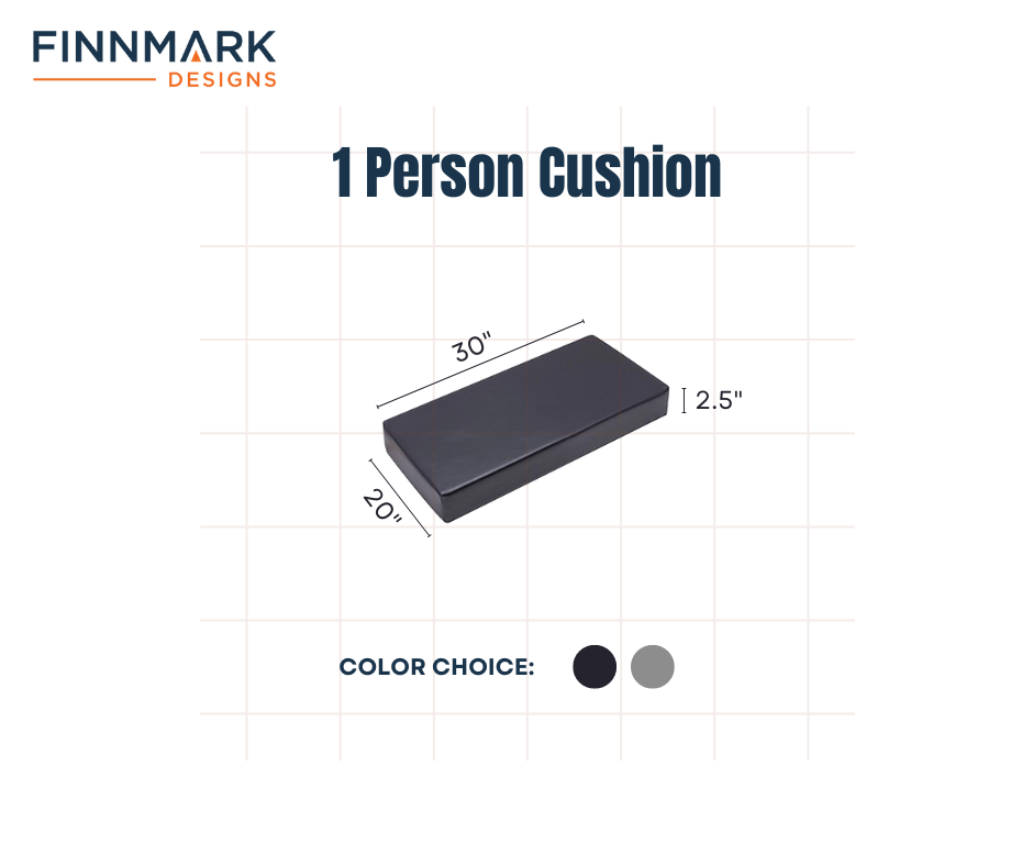 Finnmark FD-1 sauna bench cushion accessory