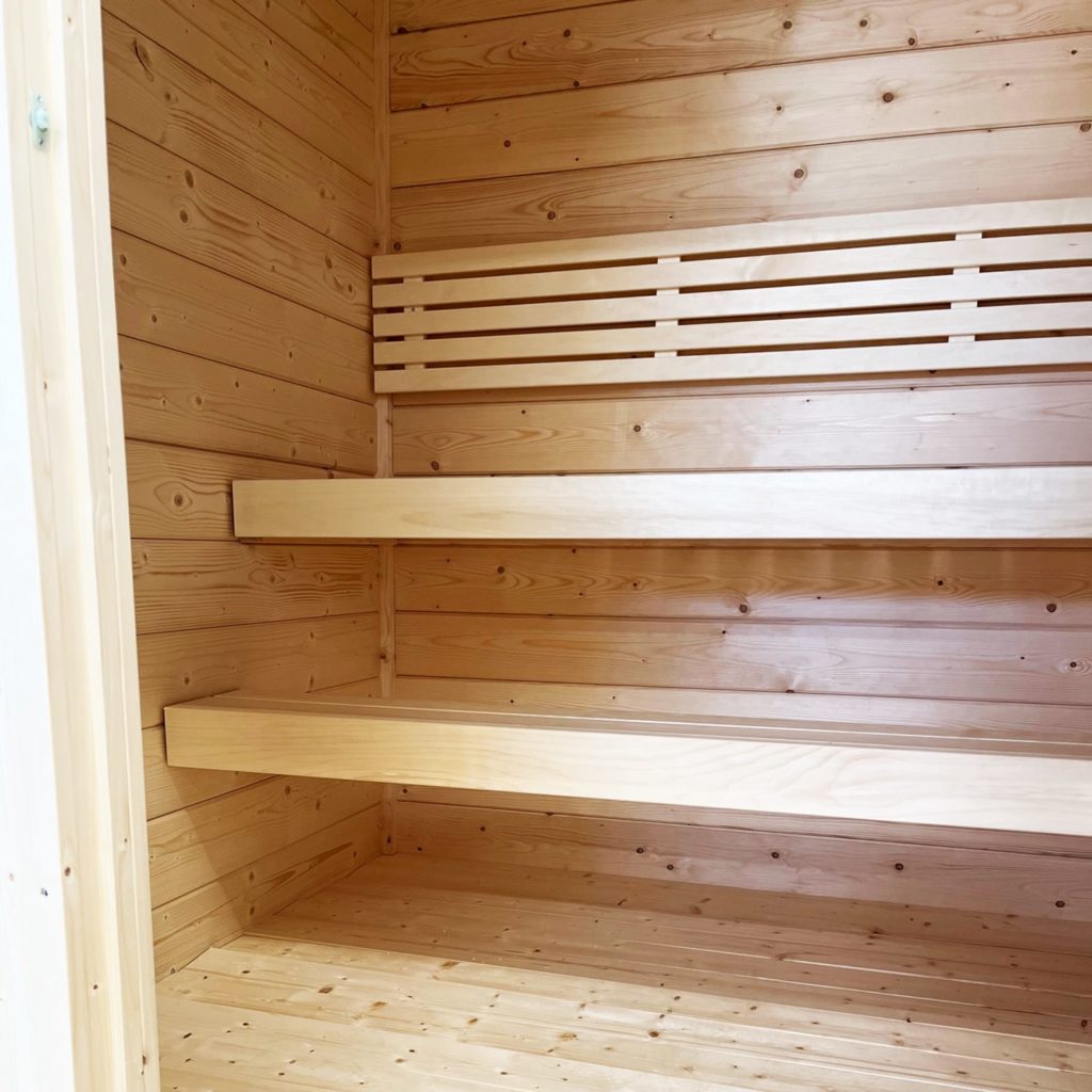 SaunaLife G2 sauna interior