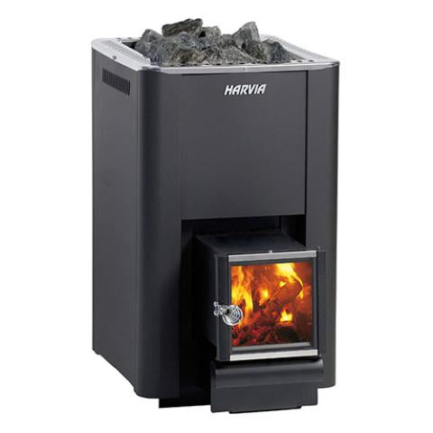 Harvia Pro 20 SL Wood-Burning Sauna Stove with Exterior Feed
