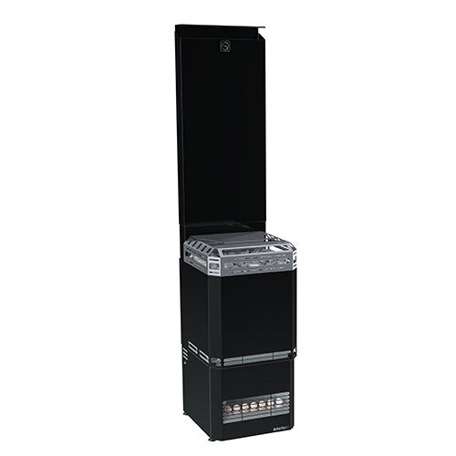 Saunum Air L 10 10 kW with AirIQ Wi-Fi Control and Sauna Stones, Nordic Black