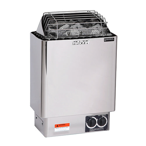 Harvia KIP60B 6 kW with Built-In Control and Sauna Stones