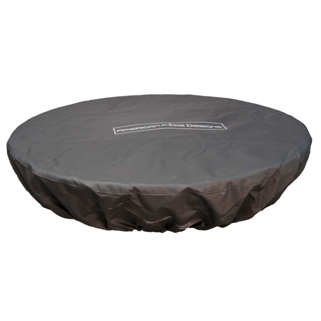 American Fyre Designs 32" Round Concrete Gas Fire Bowl