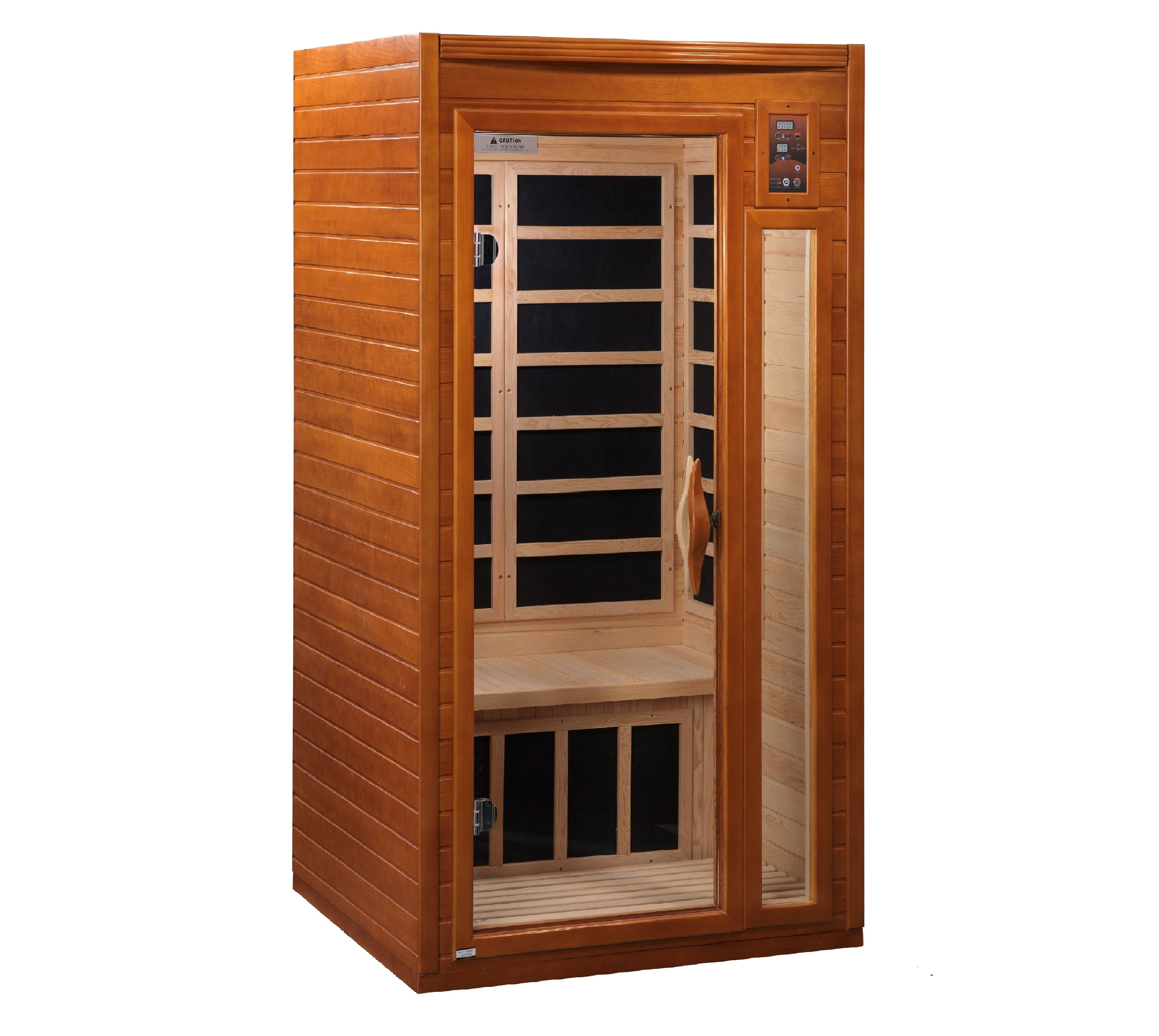 Golden Designs Dynamic "Barcelona" 1-2 Person Low EMF Far IR Sauna (DYN-6106-01)