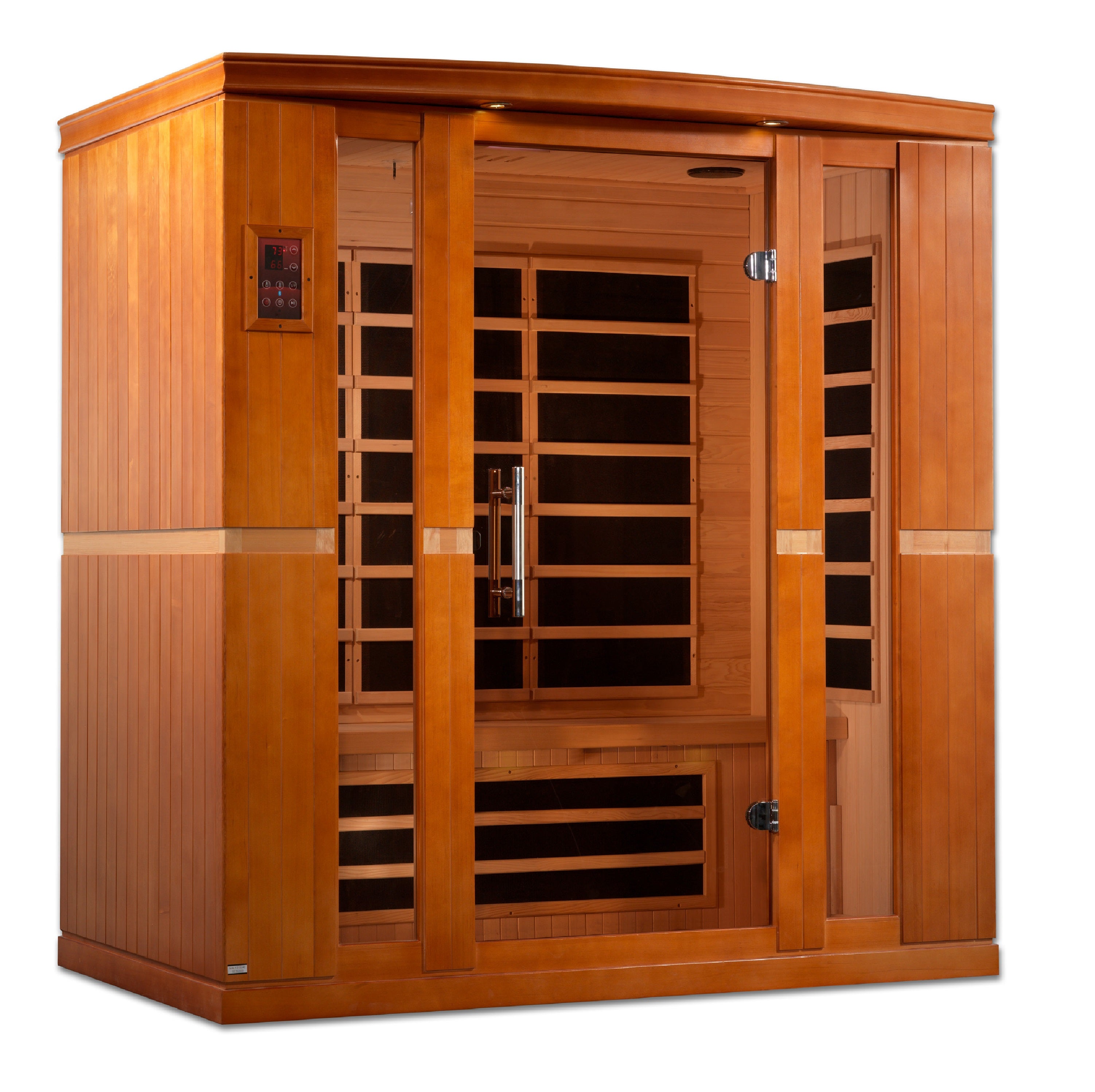 Golden Designs Dynamic "Bergamo" 4 Person Low EMF Far IR Sauna (DYN-6440-01)