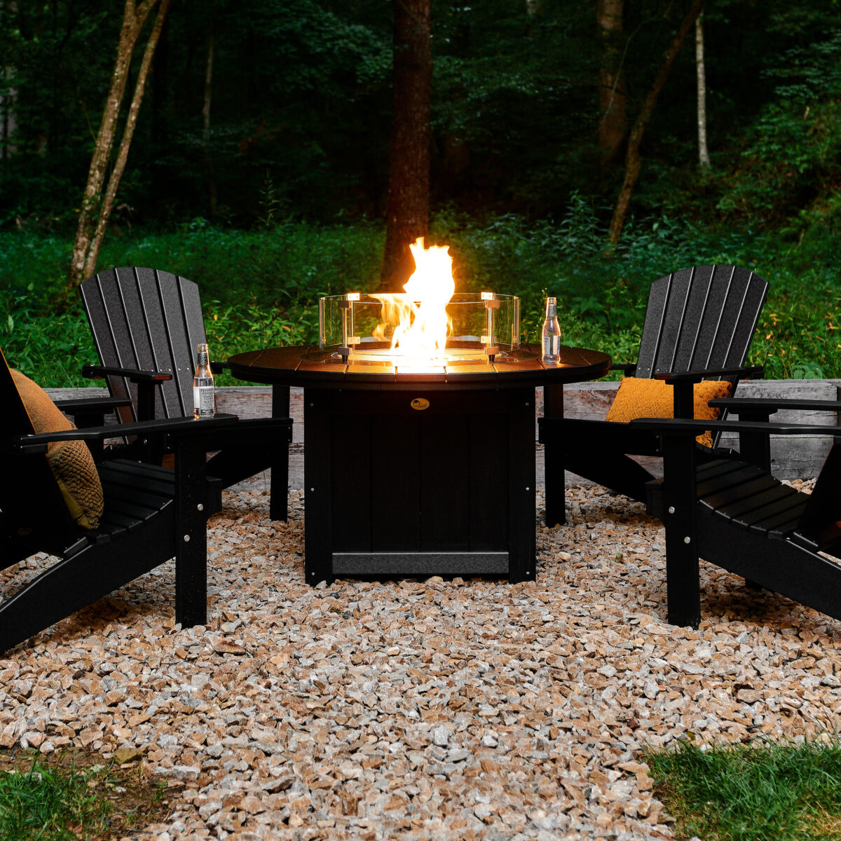 LuxCraft Lumin Fire Pit 46" Round