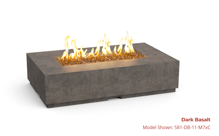 American Fyre Designs 60" Legend Fyre Table with Optional Fyrestarter Bluetooth Control