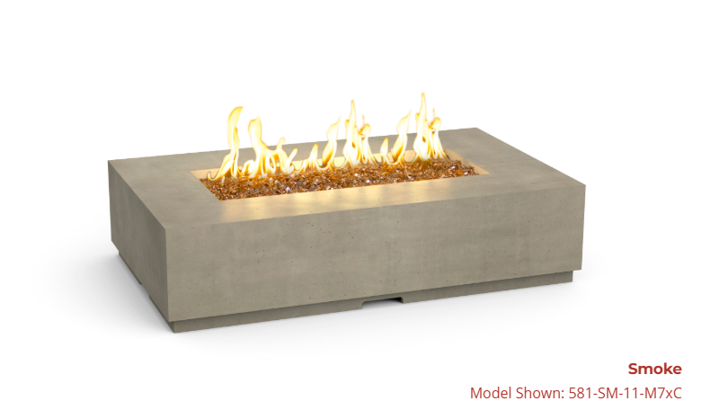 American Fyre Designs 60" Legend Fyre Table with Optional Fyrestarter Bluetooth Control