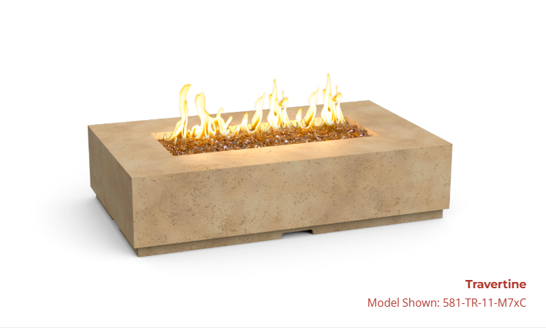 American Fyre Designs 60" Legend Fyre Table with Optional Fyrestarter Bluetooth Control