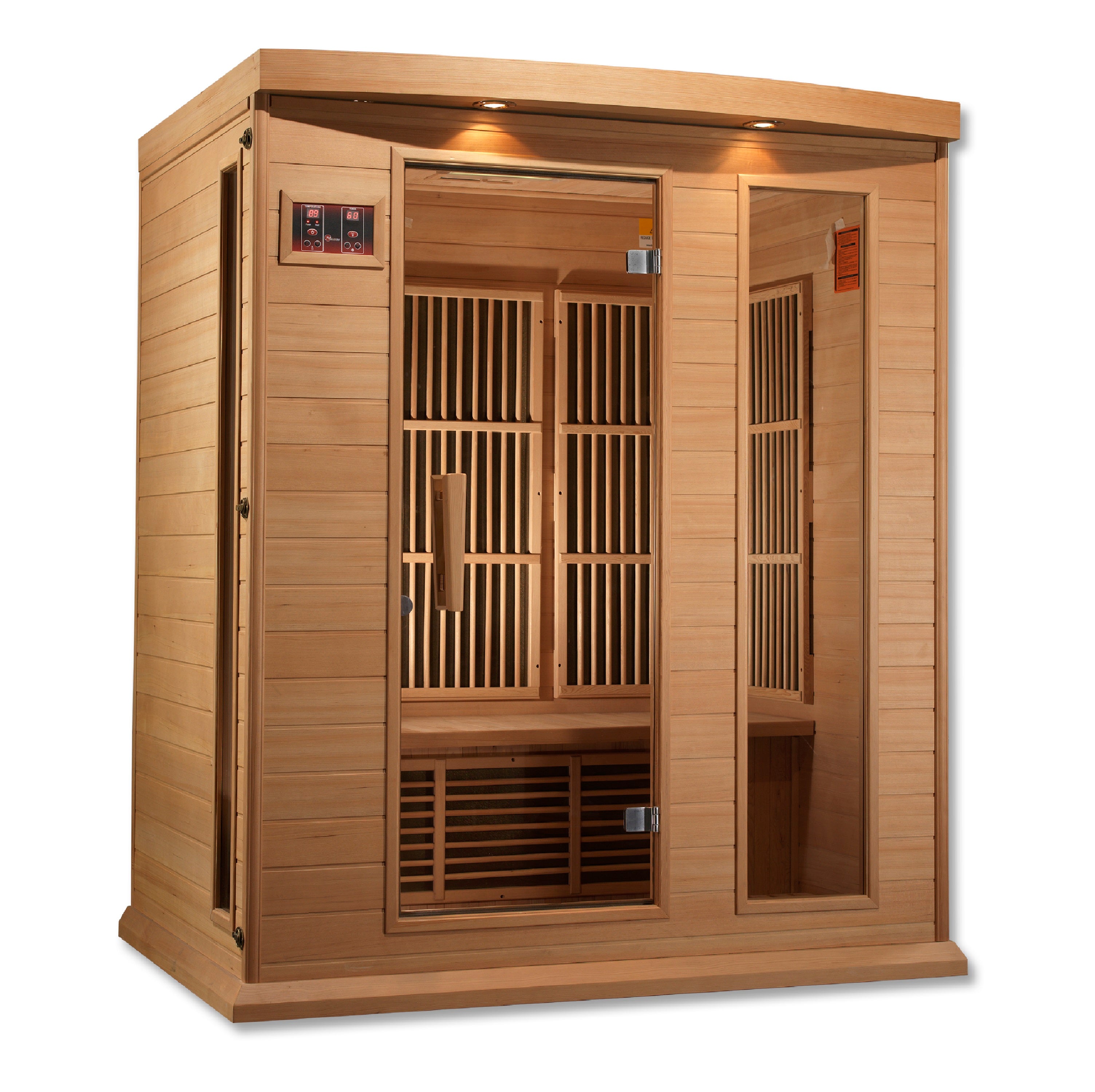 Golden Designs Maxxus 3 Person Low EMF FAR IR Sauna (MX-K306-01)