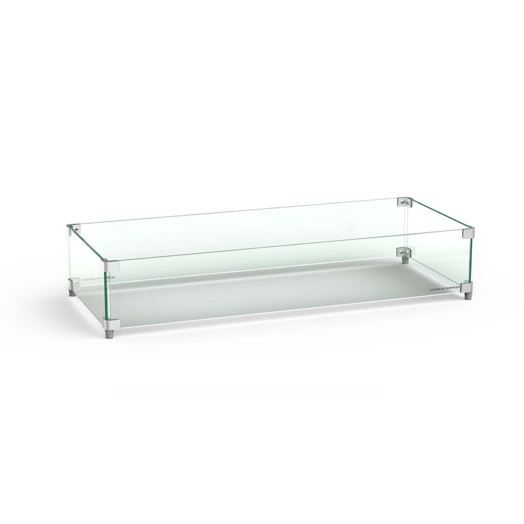 Optional Tempered Glass Wind Guard