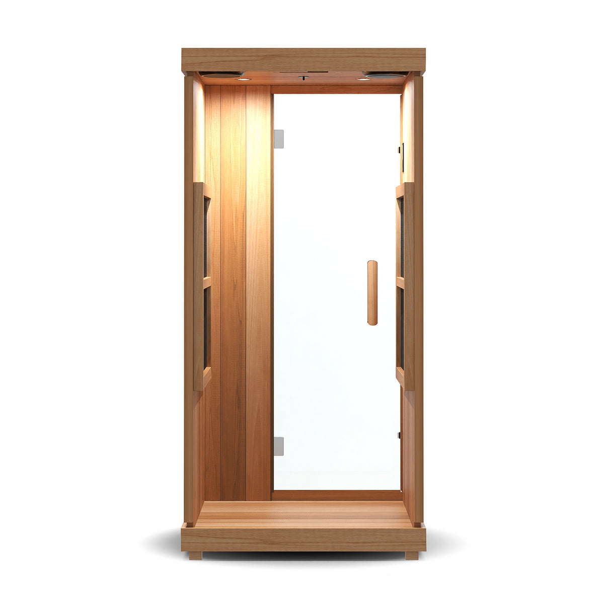 Finnmark FD-1 Full Spectrum Infrared Sauna, rear panel view