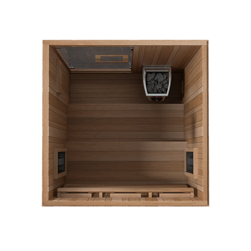 Finnmark FD-4 Trinity sauna top view