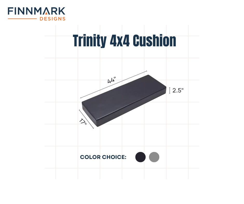 Finnmark FD-4 combination sauna bench cushion accessory