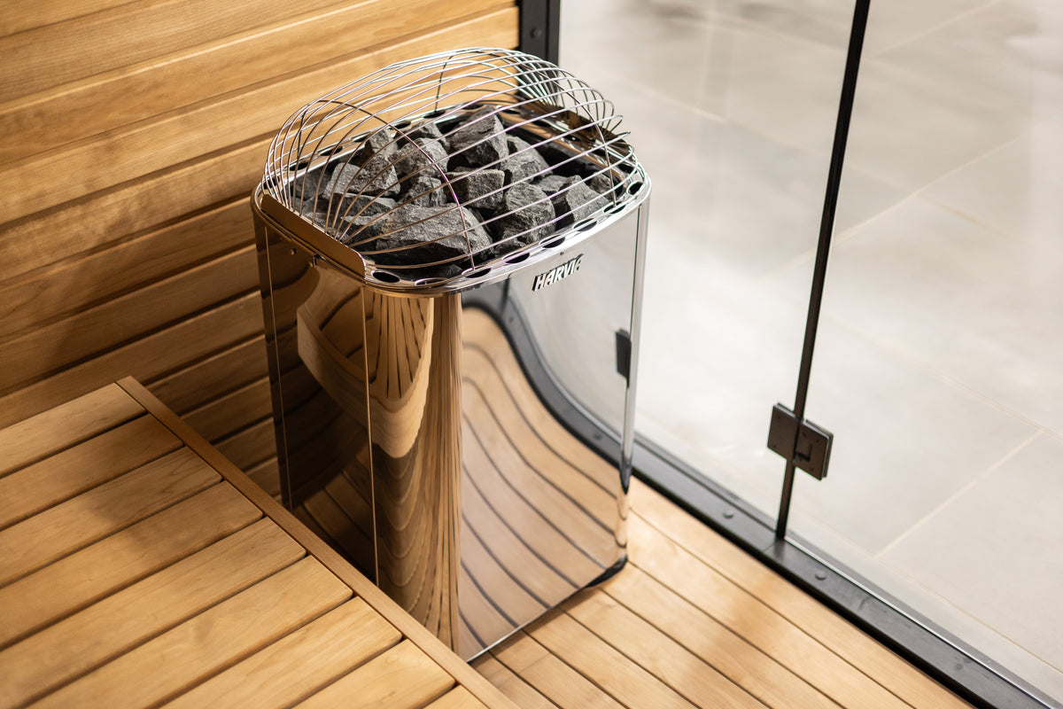 Harvia Club K10G 10 kW Electric Sauna Heater, Steel