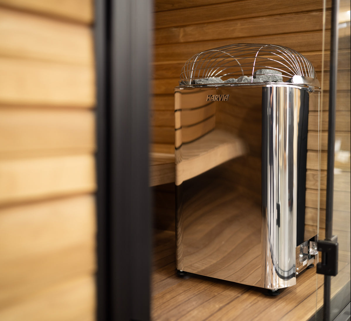 Harvia Club K10G 10 kW Electric Sauna Heater, Steel