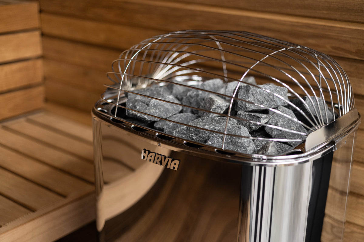 Harvia Club K10G 10 kW Electric Sauna Heater, Steel