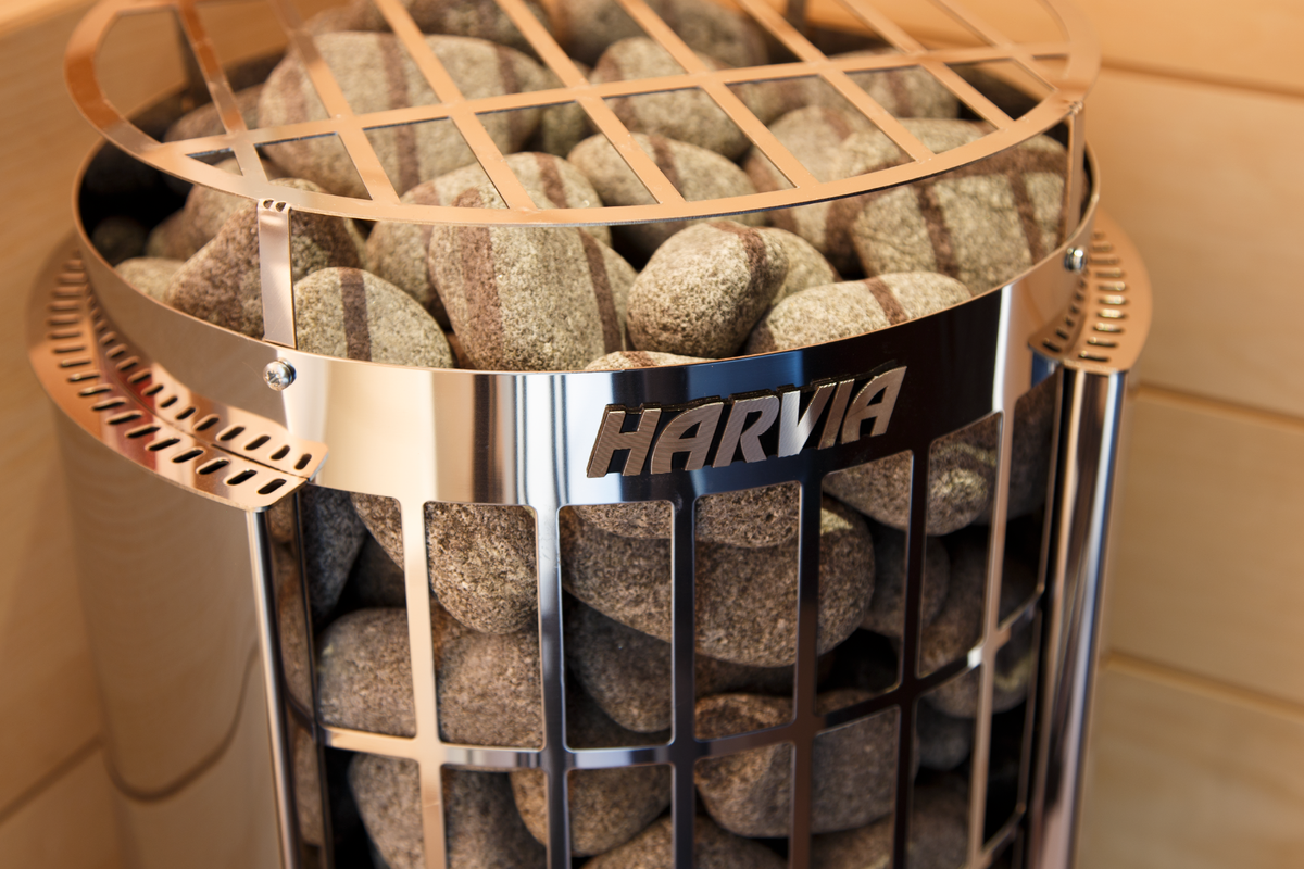 Harvia Cilindro PC110E 10.5 kW Electric Sauna Heater, Steel