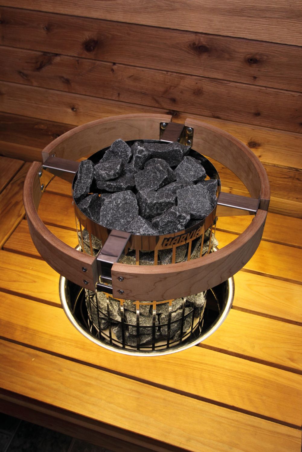 Harvia Cilindro PC110E 10.5 kW Electric Sauna Heater, Steel