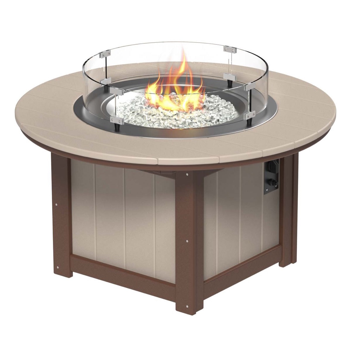 LuxCraft Lumin Fire Pit 46" Round