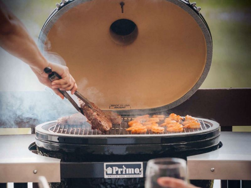 Primo Oval XL Ceramic Kamado Charcoal Grill